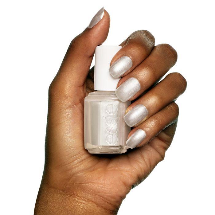 Nagellack - essie - perly white - weiß