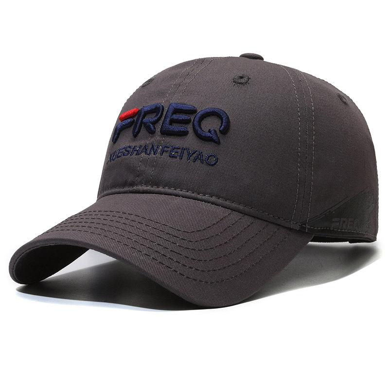 New fashionable versatile men's and women's caps, personalized soft-top baseball caps, sunshade sunscreen caps