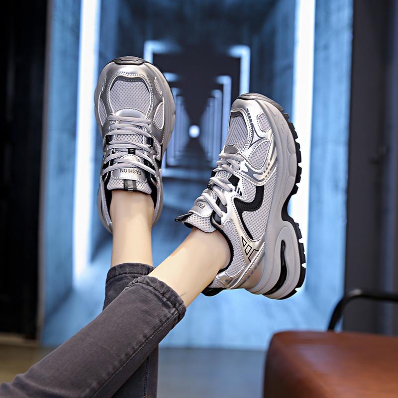 Fashion Dad Shoes For Women, Spring And Autumn New Korean Edition Student Casual Sports Versatile Board Shoes