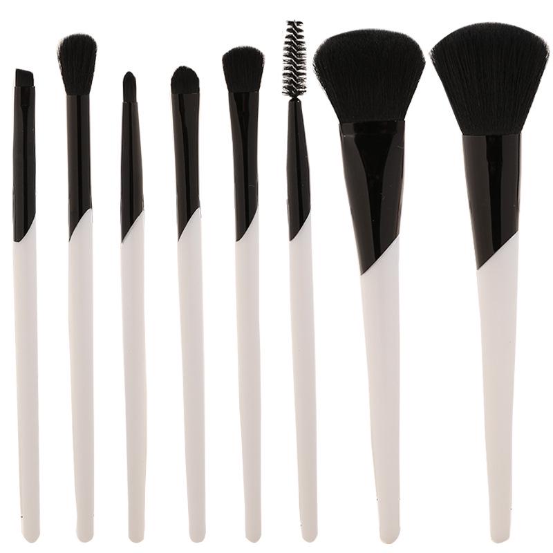Spot Multi-Style Makeup Brush Set: Soft Bristle Portable Powder, Contour, and Eyeshadow Brushes for Beginners