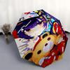 1pc Anime Character Outdoor Umbrella - Automatic Opening/Closing, Portable 3-Fold Design with 8-Rib Iron Frame - Perfect Gift for Fans, Travelers