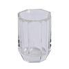 Glass lotion bottle transparent crystal bathroom set tray household soap dispenser set bathroom accessories organizer dispenser