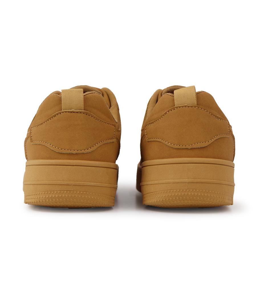 Button Seoul Men'S And Women'S Low Classic All Brown Sneakers