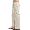 Men's Linen Casual Pants Spring and Autumn Men's Cotton and Linen Casual Trousers