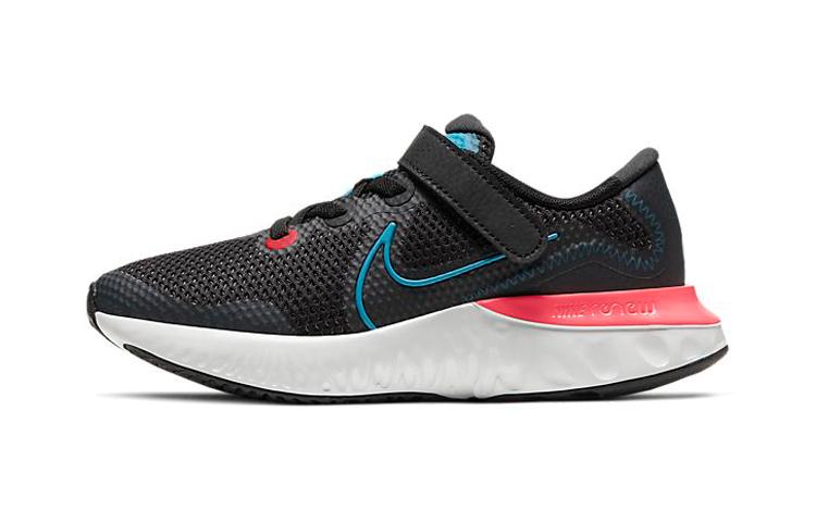 Nike Renew Run Black Laser Blue PS CT1436-090 28