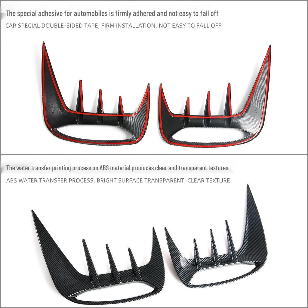 2024 MG3 Rear Window Deflector & Fog Light Trim Accessory
