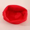 Spring & Autumn Baby Hat for Newborn Boys & Girls - Red Festive Cap for 100 Days