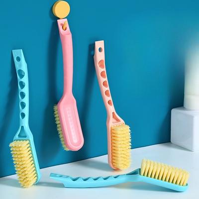 Household Long-handled Shoe Brush, Hanging Plastic Shoe Cleaning Brush, Cleaning Brush That Does Not Damage The Soft Bristles of Shoes