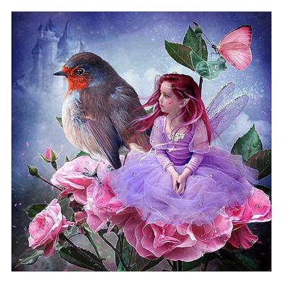 Fleur Rose 5D Diamond Peinture Bricolage Broderie Cross Stitch Home Decor photo