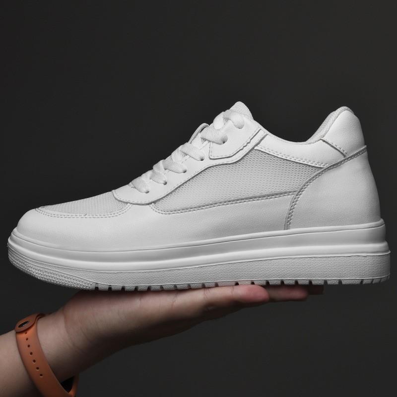 Dad shoes men's ins tide autumn heightening shoes 10CM sports shoes invisible inner heightening 8 casual board shoes white shoes