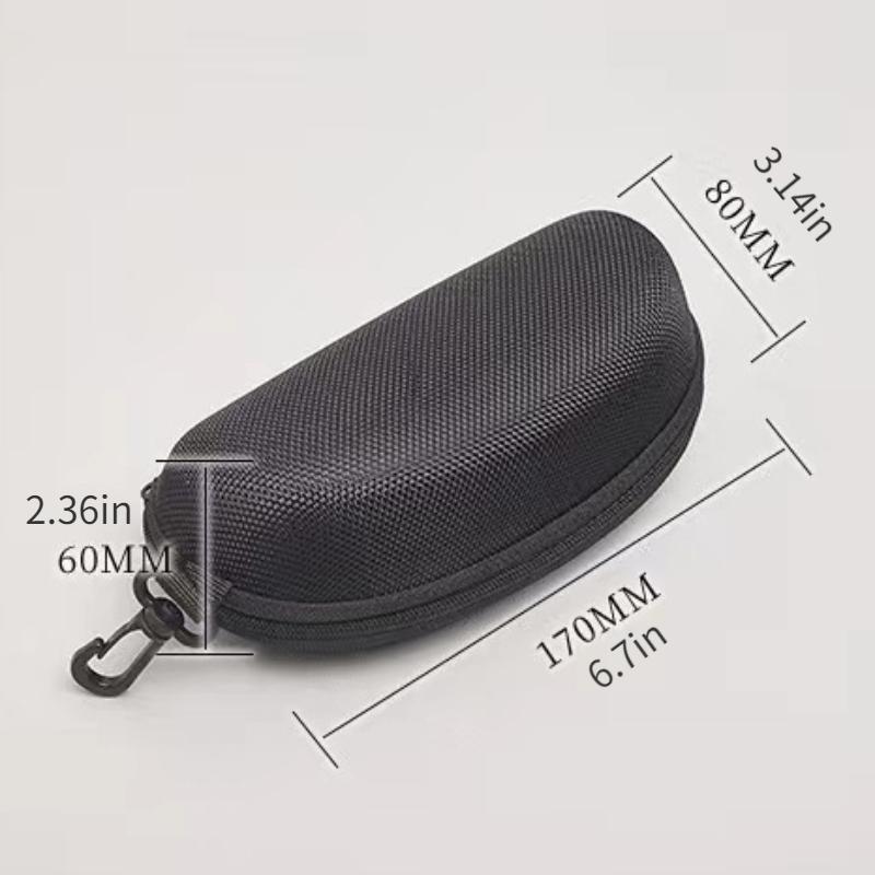 Oxford Cloth Large Eyewear Case Sunglasses Zipper Storage Box Adult Portable Sports Sunglasses Case Backpack Accessories