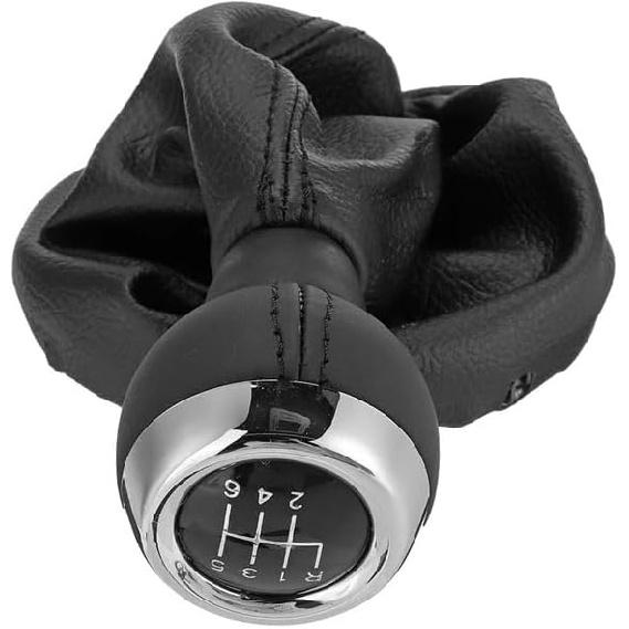 [Replacement] Car 6-Speed Manual Gear Shift Lever Gear Shift Knob Dust Cover for Mini for Cooper R55 R56 R57 R58 R59 R60 R61