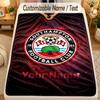 Flannel BlanketSouthampton FC Custom Name Text Personalized Soft Warm Throw Blanket Home Decor Gift