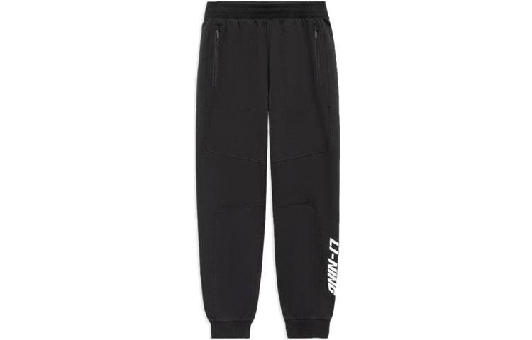 Li Ning Sports Trendy Collection Sweatpants Men s Black AKLS285-2 L