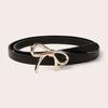 Fashionable Animal Element Female Belt With Metal Buckle For Daily Use