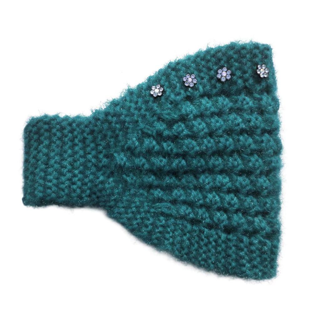 Warm Winter Wool Headbands Thicken Headscarf Fashion Neckerchief  Hair Accessories