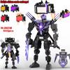 MOC Skibidi Toilet Building Blocks Set Titan Speakerman Cameraman Tvman Bricks DIY Model Toys For Kid New Year Birthday Gifts