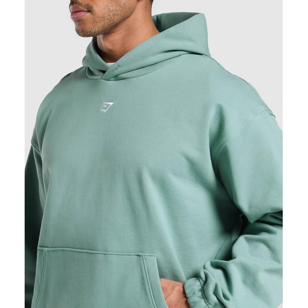 Gymshark Mikina s kapucí Rest Day Essentials Celeste Blue A2b3l Udbp