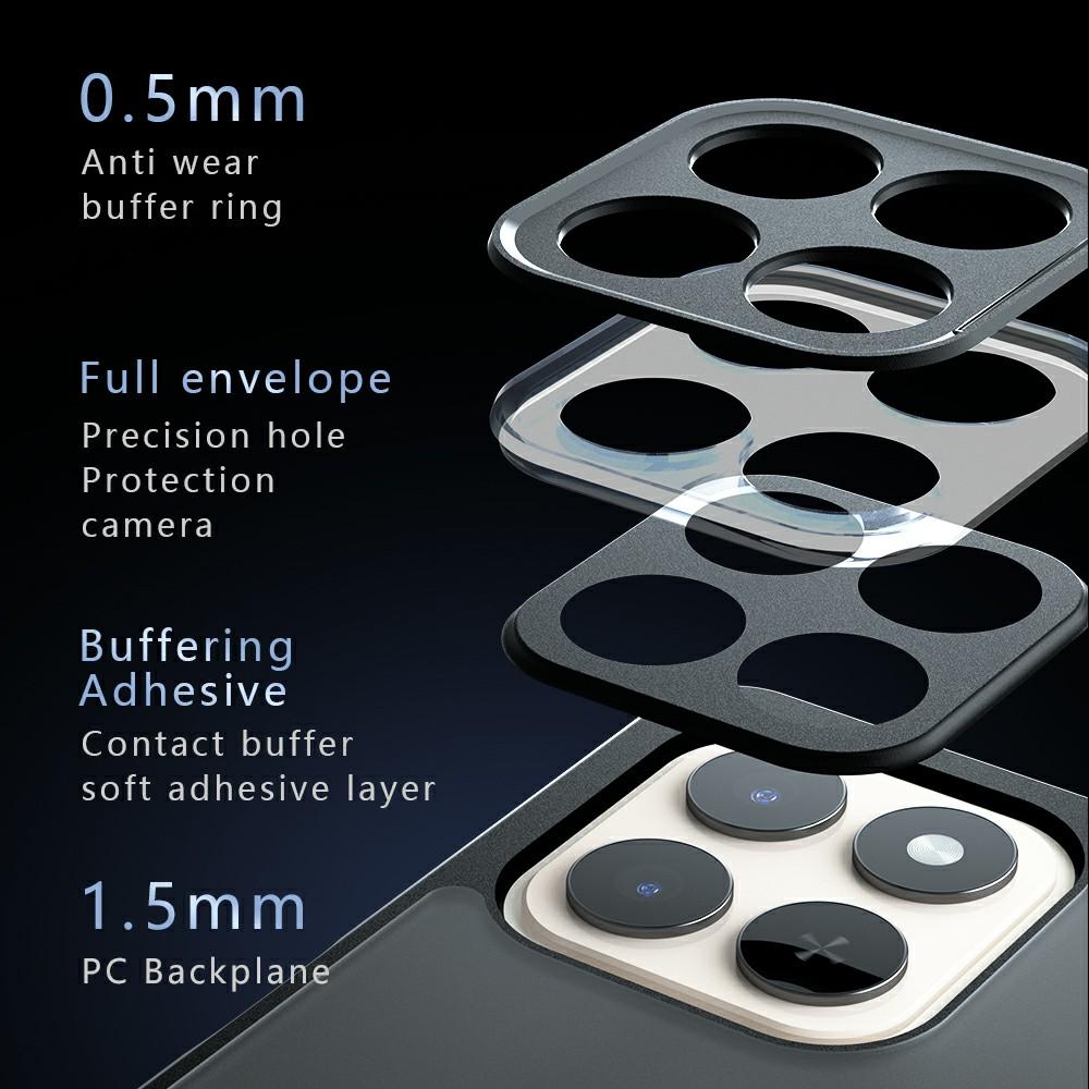 Clear Phone Case for Honor 400 Smart 5G/4G/X7d 4G TPU + PC Shockproof Cover