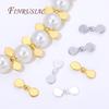 10/20Pcs 18K Gold Plated Decorative Beads,Spacers For Bead,Metal Separator Beads,Jewelry Making Supplies,Bracelets Accessories
