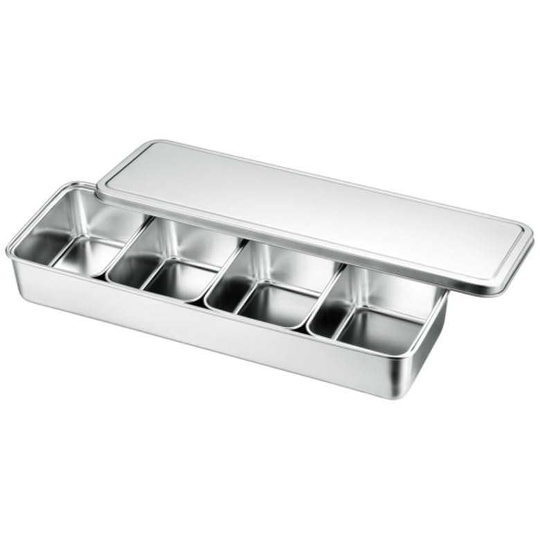 

Akagawa Kibutsu Seisakusho Популярный набор емкостей для приправ 66704 18-8 4 предмета (Длинная)