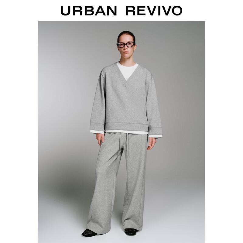 UR Women s 2025 Winter Casual Straight-Leg Drawstring Pants XS