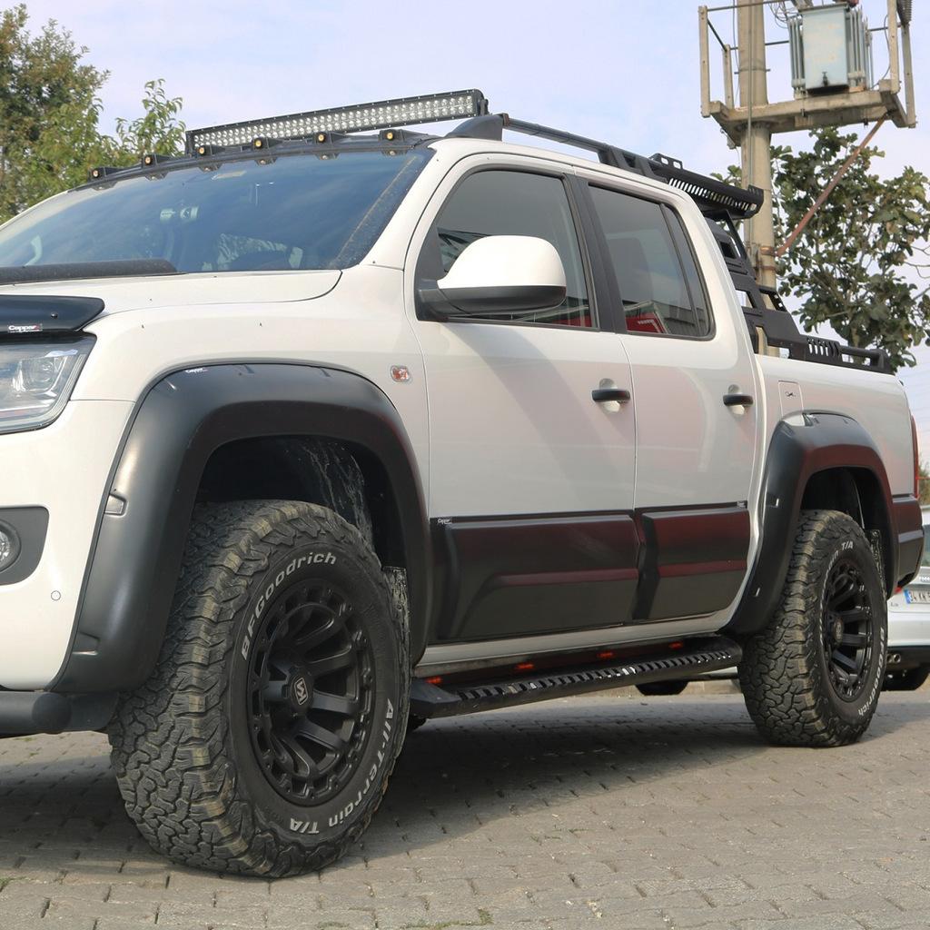 

Розширювачі колісних арок EuroCap (ABS, чорні) для Volkswagen Amarok 2010-2022 рр.