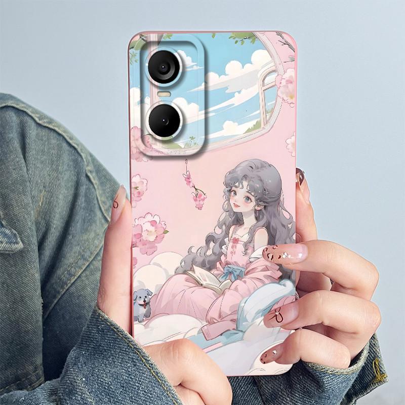 Phone Case For Tecno Pop 6 Pro Cases BE8 Cover Soft Silicone Cute Cartoon Panda Flower Boys Girls Shell Protective Funda Coque