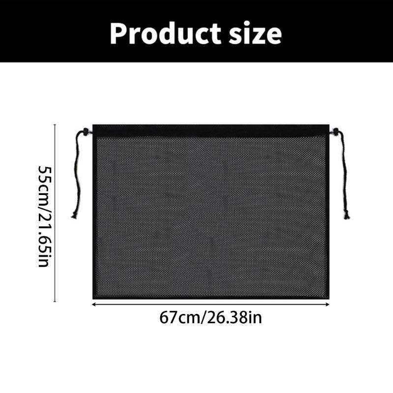 Heat Resistant Breathable Auto Sunshades Curtains Shield From Sunlight for Window Keep Vehicle Interior Cool and Private
