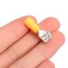 22-10AWG Female 6.3mm Male Piggyback Insulated Crimp Spade Wire Cable Connector Terminal