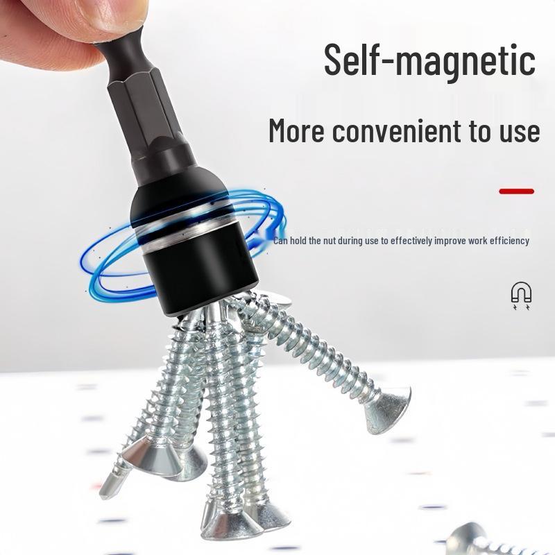 High-Strength Hexagonal Dovetail Magnetic Drill Bit with Wafer Head Screw Socket