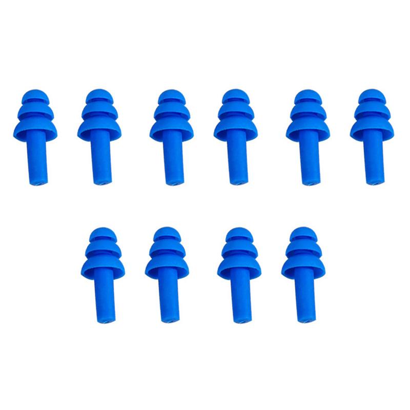 10/5/1Pairs Soft Silicone Earplugs Waterproof  Ear Plugs Reusable Sound Insulation Noise Reduction Sleeping Ear Plugs with Box