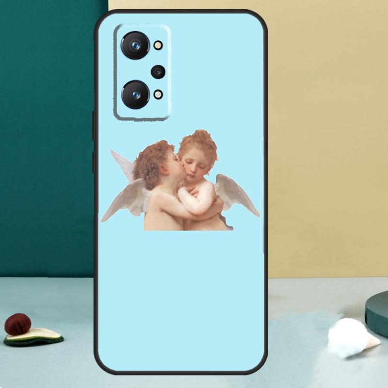 Renaissance Angels In Sky For Realme GT 7 Pro GT 5 6 6T C67 C61 C55 C53 C51 C21Y C25S C75 10 11 12 13 14 Pro Plus Case