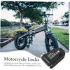 GLEAVI 1 Set Disc Brake Pad Lock Motorcycle Disc Brake Lock Motorcycle Wheel Lock Bicycles Accessories Motorcycle Alarm Brake Lock Alarm Lock Cycling