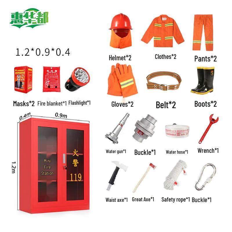 Model 97 Micro Fire Station Equipment Cabinet