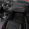 ABS-Kohlefaser-Innendekorationsaufkleber für die Zentralsteuerung des Autos, für BMW 1er 2er F20 F21 F22 F23 2012-2018, Autozubehör