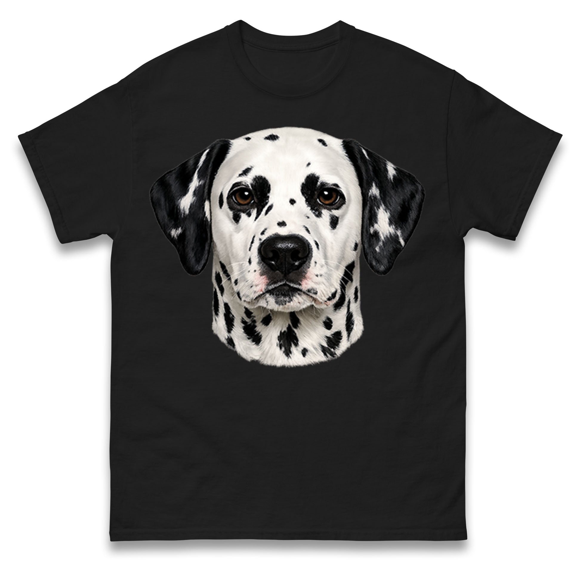 Dalmatian Face T Shirt Tshirt Mens Womens Unisex Tops Tees 2XL