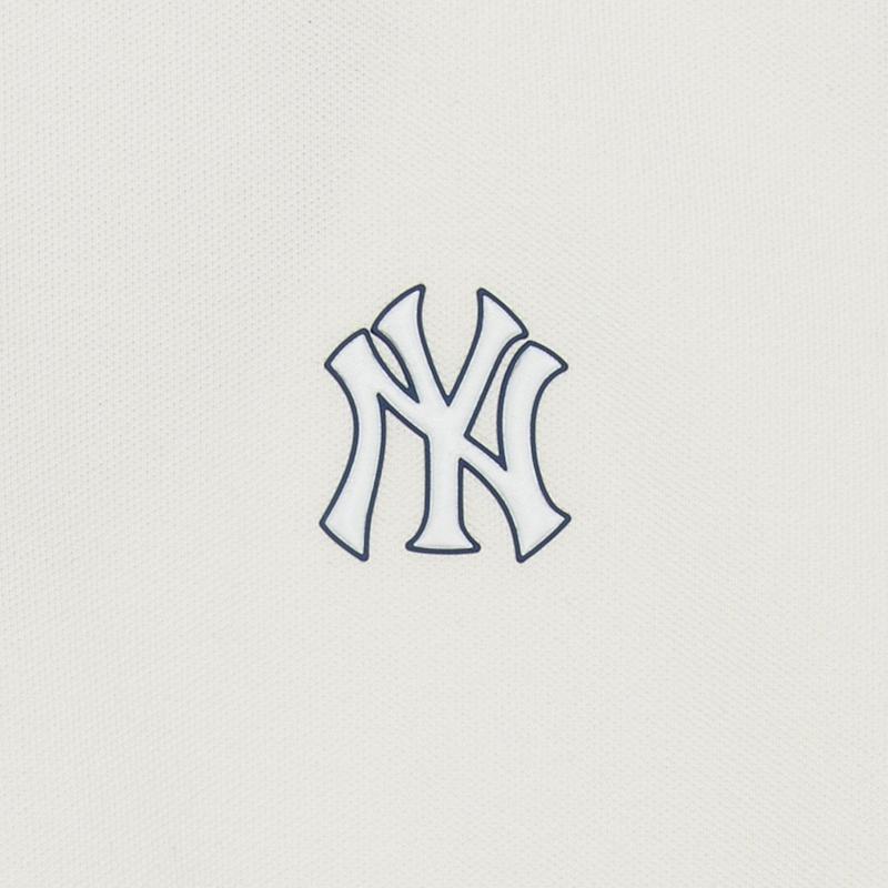 New MLB New York Yankees Polo Shirt Women's White 3FPQB0253-50IVS