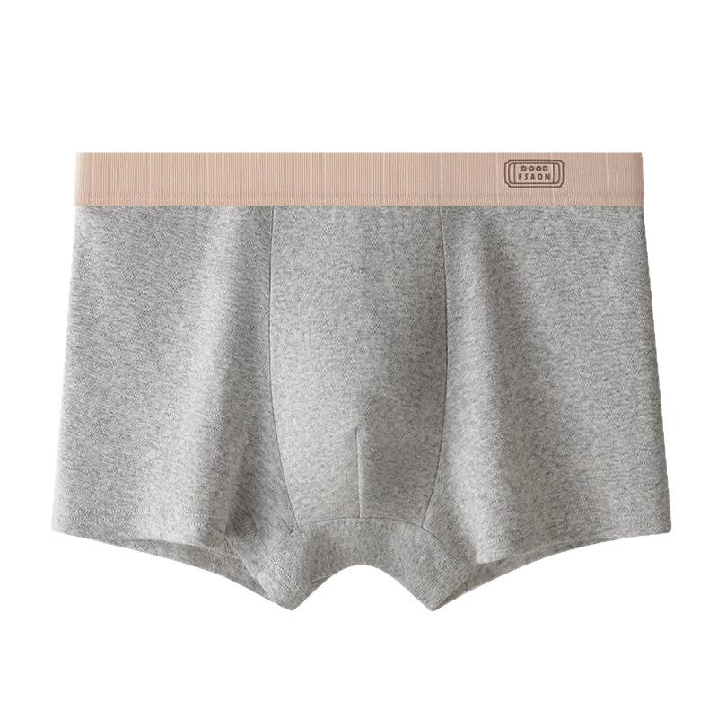 3pcs Men's Underwear Men's Boxer Shorts Breathable Mid Waist Underwear Men's Four Cornered Underwear Boxer Brief