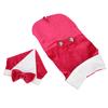 Dog Suit Soft Hook and Loop Closure Stylish Pet Formal Clothes with Bow Tie for Wedding Party Daily Rose Red