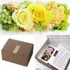 Parfait Campagne Preserved Flower Photo Frame, Yellow, Large, in a Gift Box