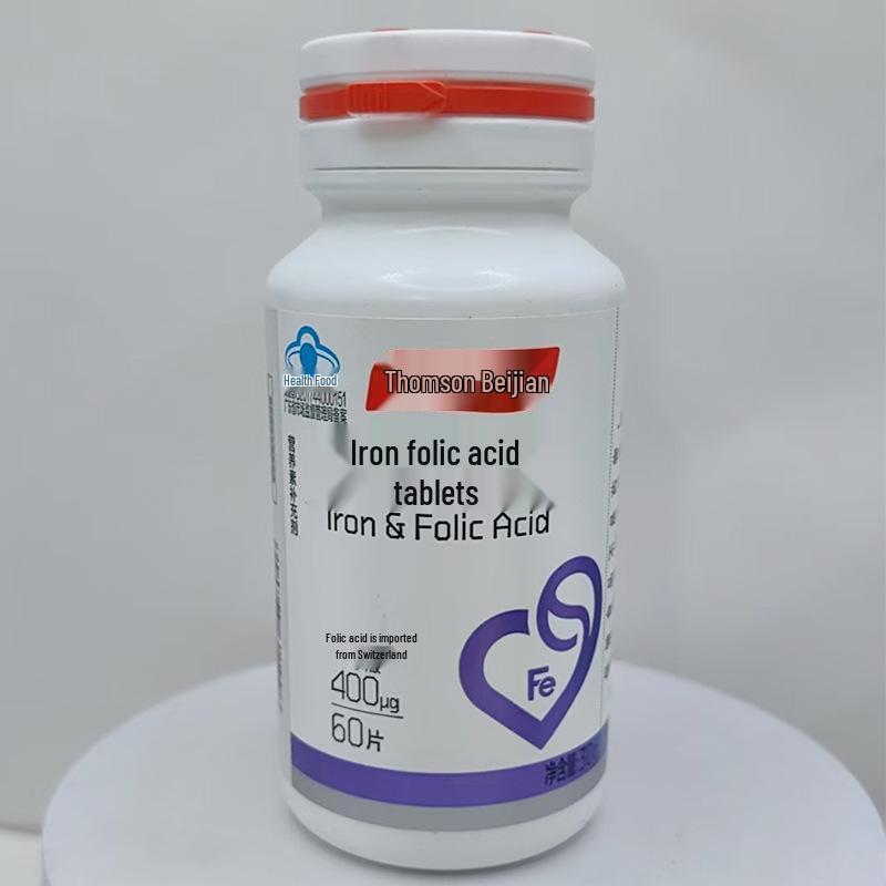 

Tangchen Beijian Iron & Folic Acid Supplement - 60 Tablets for Pre-pregnancy & Pregnancy Care