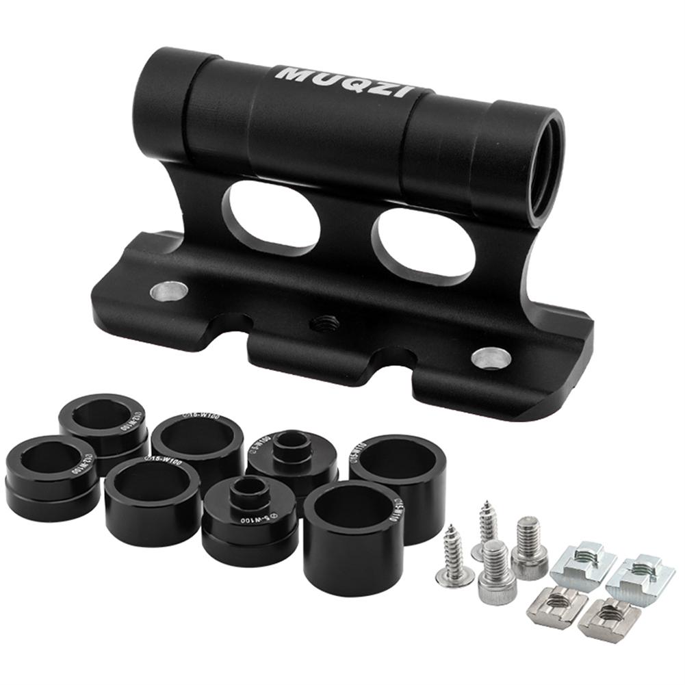 Practical Bike Front Fork Fixed Mount Aluminum Alloy Front Fork Rear Wheel Luggage Rack Fixed Quick Install Bracket