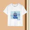 2-13Y Kid T Shirt Cat Printed Kids Clothes Tshirt Tops Tee Boys Girls Baby Tee