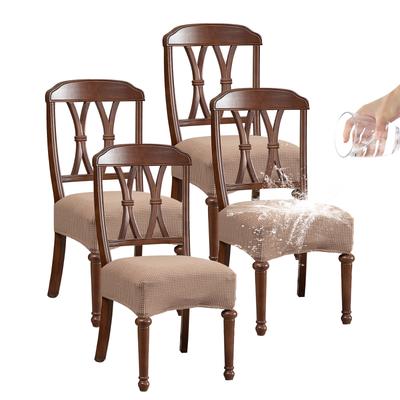 100% Tpu Film Waterproof Chair Cover American Country Solid Wood Dining Chair Cover European Dining Table Chair Stool Cover