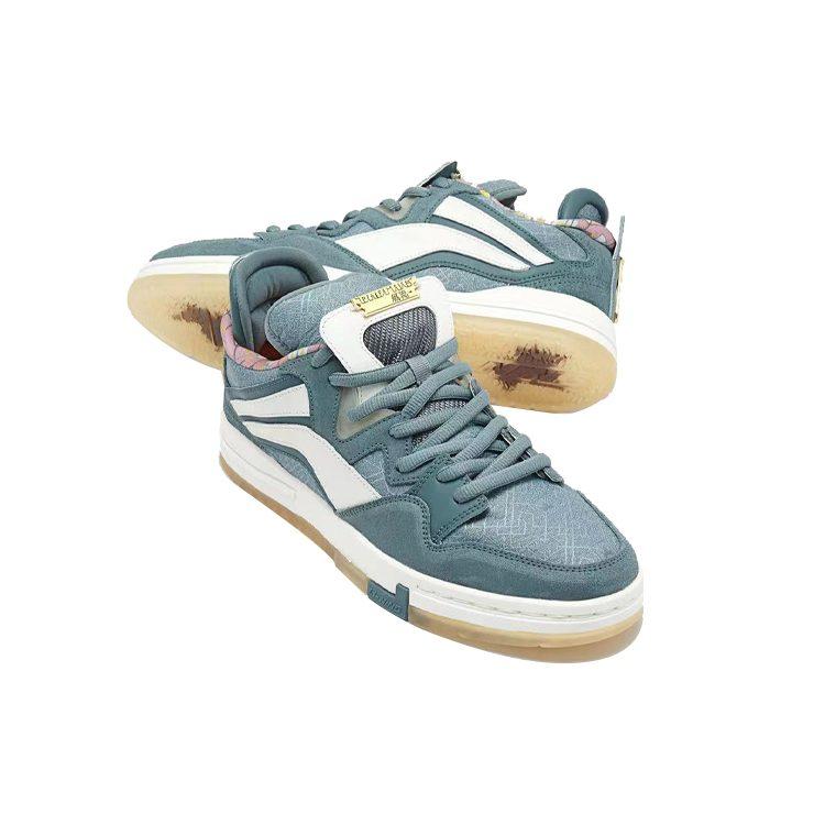 Li Ning Wave Pro Slip Resistant, Abrasion Resistant, Lightweight Low top Skateboard Shoes Women's Cyan Jade AECR116-1