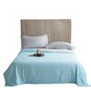 Cool Silk Pure Color Summer Quilt - Lightweight, Machine Washable, Thin Blanket for Air Conditioning