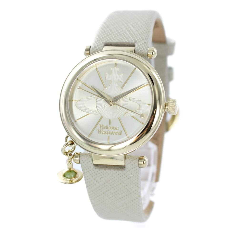 

Часы Orb Charm Gold Cream Leather с кошельком VV006GDCM [Vivienne Westwood] женские [Товар]