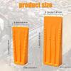 4Pcs Splitting Tool Kit Heavy Duty Plastic Spiked Wedges Suitable For Preventing Chainsaw Binding In Logging Operations