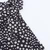 Kaslead New Arrival Women's Clothing Fashion Style Fashion Minimalist Dot Hanging Collar Dress 5039227